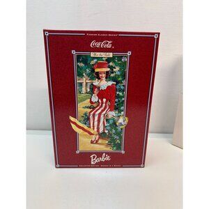 2 Boxed Barbies  Coca Cola Barbie and Opening Night Barbie